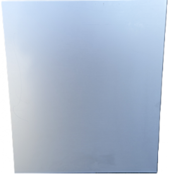 Glattblech Zuschnitt mit Schutzfolie